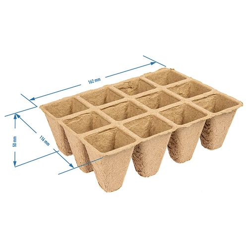 Vasi di carta 4 x 4 x 4,5, set di 5 pezzi - 4