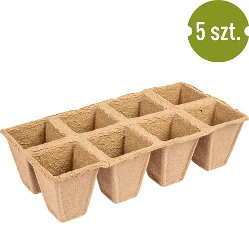 Vasi di carta 6 x 6 x 6, set di 5 pezzi. - 3