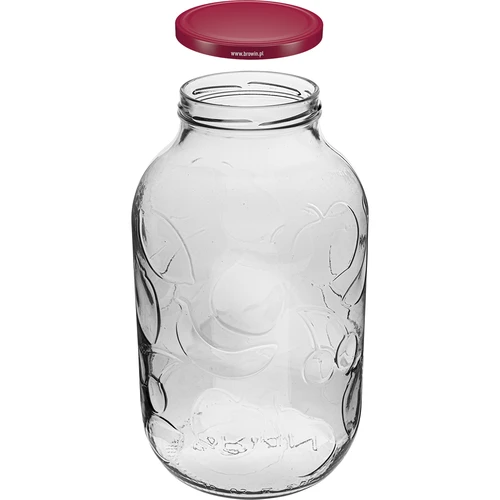 Vaso 5L con coperchio colorato fi 100 - 2