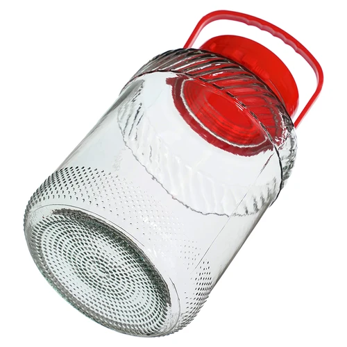 Vaso da 5 L con coperchio in plastica - 3