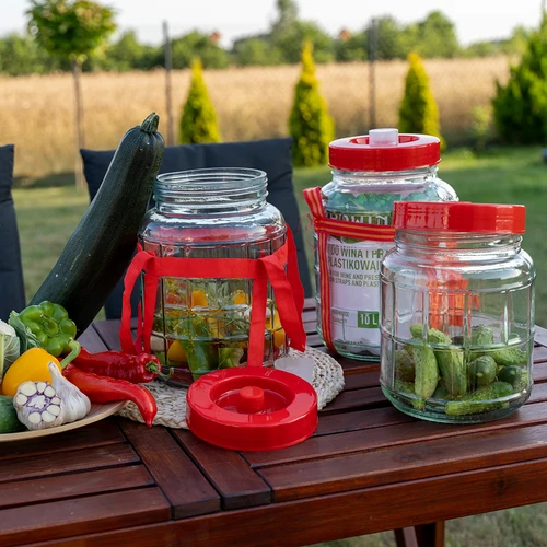 Vaso in vetro universale da 10 L - 8