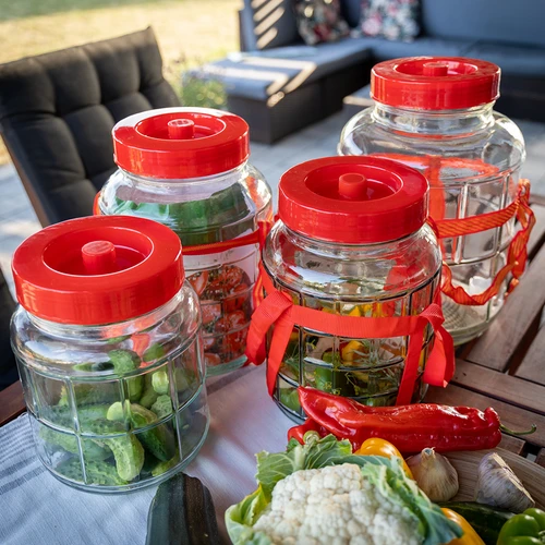 Vaso in vetro universale da 10 L - 9