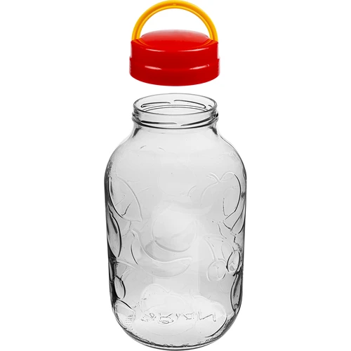 Vaso per liquori 5 L + tappo a vite con manico - 3