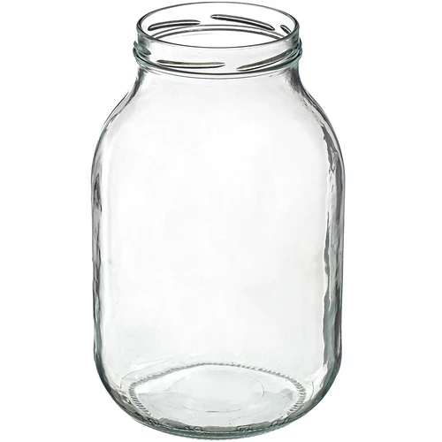 Vaso TO 3 L con coperchio di plastica + pinze fi 100 - 2