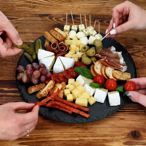 Vassoio girevole in ardesia Ø 30 cm - 13