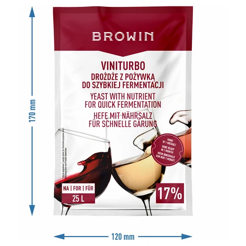 ViniTurbo - drożdże do szybkiej fermentacji, 20 g - 3