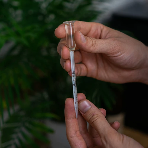 Vinometro capillare per misurare il contenuto alcolico del vino - 3