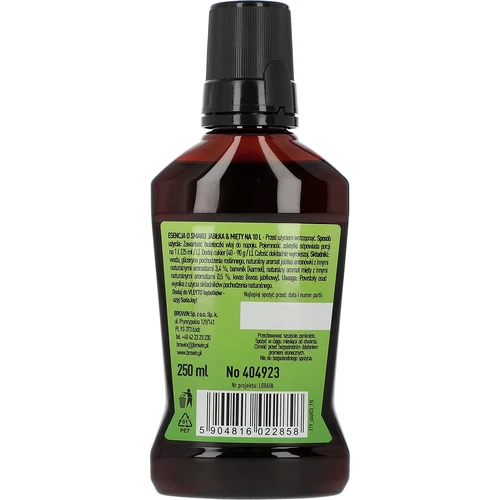 VLEYTO Menta & Mela – essenza aromatica con aromi naturali, 250 ml - 2