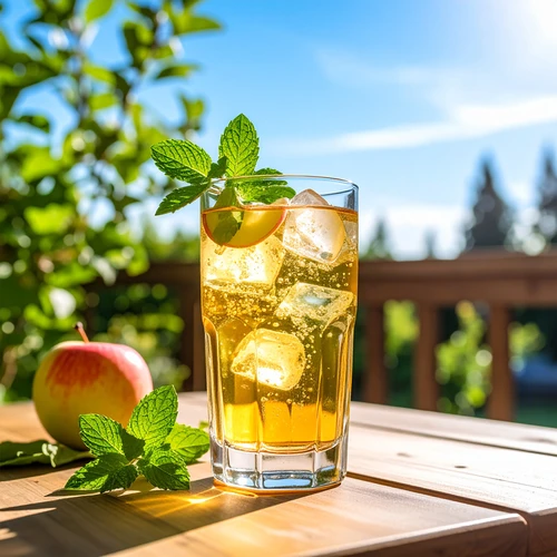 VLEYTO Menta & Mela – essenza aromatica con aromi naturali, 250 ml - 8