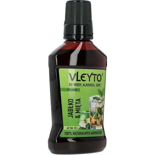 VLEYTO Menta & Mela – essenza aromatica con aromi naturali, 250 ml - 3