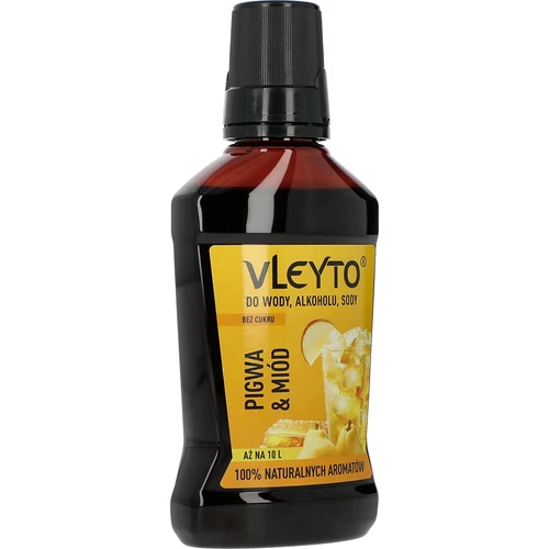 VLEYTO Pigwa & Miód – esencja smakowa z naturalnymi aromatami, 250 ml - 3