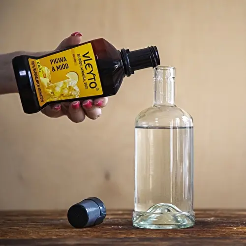 VLEYTO Pigwa & Miód – esencja smakowa z naturalnymi aromatami, 250 ml - 11