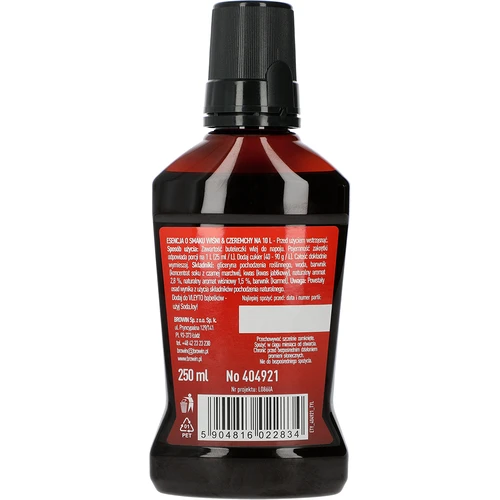 VLEYTO Wiśnia & Czeremcha – esencja smakowa z naturalnymi aromatami, 250 ml - 2