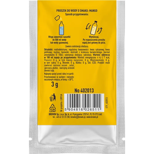 VSYPTO al gusto di mango, 3 g - 3