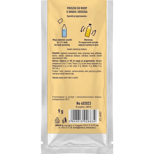 Vsypto al gusto di pera, 9 g - 3