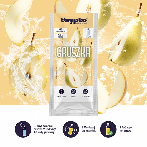 Vsypto al gusto di pera, 9 g - 5