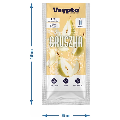 Vsypto al gusto di pera, 9 g - 4