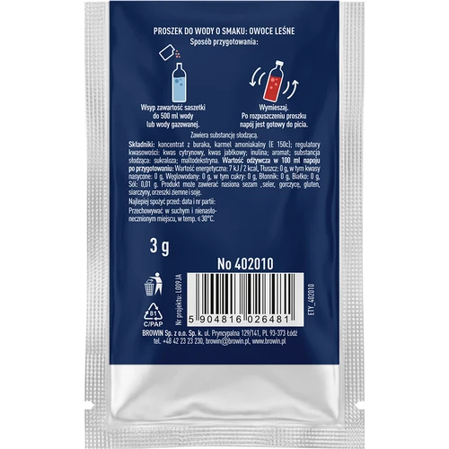 VSYPTO al gusto frutti di bosco, 3g - 3