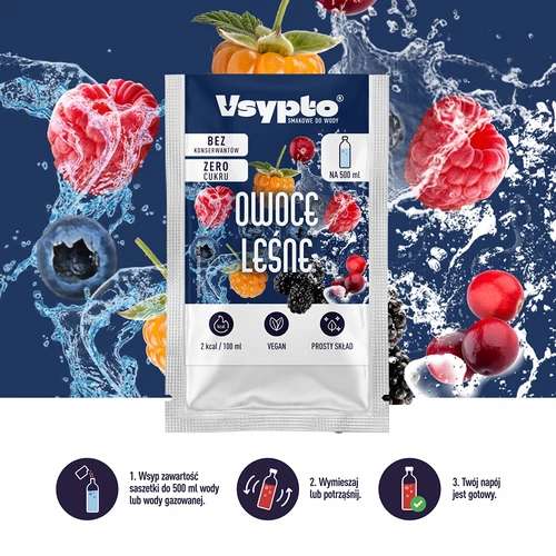 VSYPTO al gusto frutti di bosco, 3g - 5