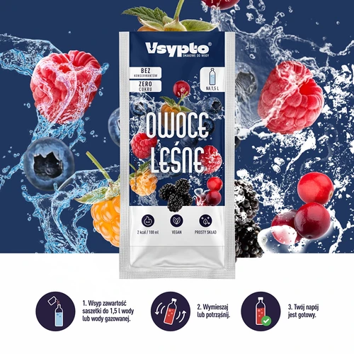 VSYPTO al gusto frutti di bosco, 9 g - 5