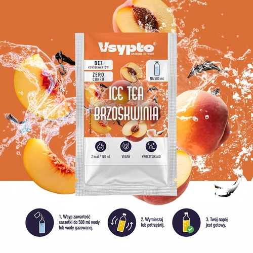 VSYPTO al gusto Ice Tea Pesca, 3 g - 5