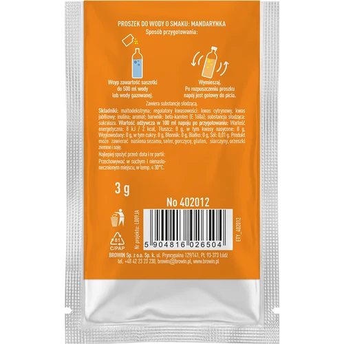 Vsypto al mandarino, 3 g - 3