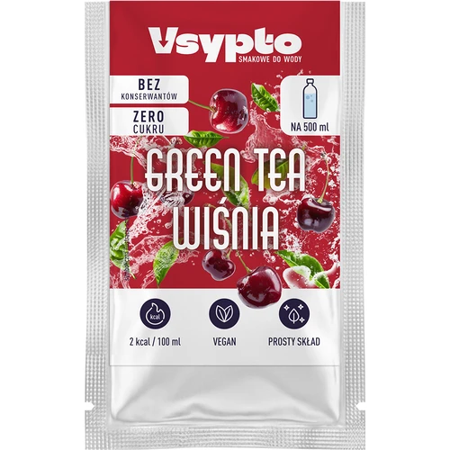 Vsypto Green Tea Wiśnia - zestaw 15x3g - 3