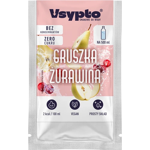 Vsypto Gruszka Żurawina - zestaw 15x3g - 3