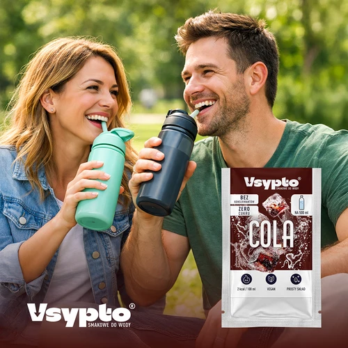 VSYPTO gusto cola - polvere aromatizzante per acqua, 3 g - 6