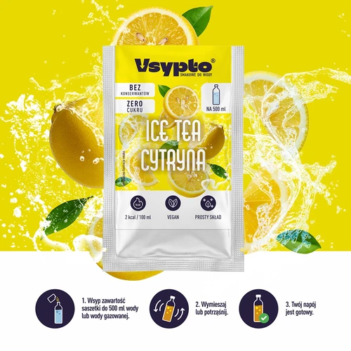 VSYPTO gusto Ice Tea Limone, 3 g - 5