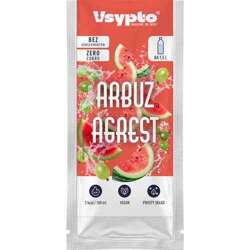 VSYPTO o smaku Arbuz Agrest, 9g - 2