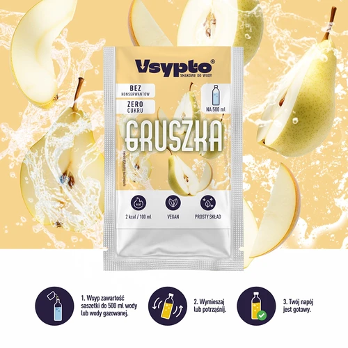 VSYPTO o smaku gruszki, 3g - 5