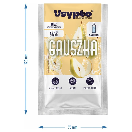 VSYPTO o smaku gruszki, 3g - 4