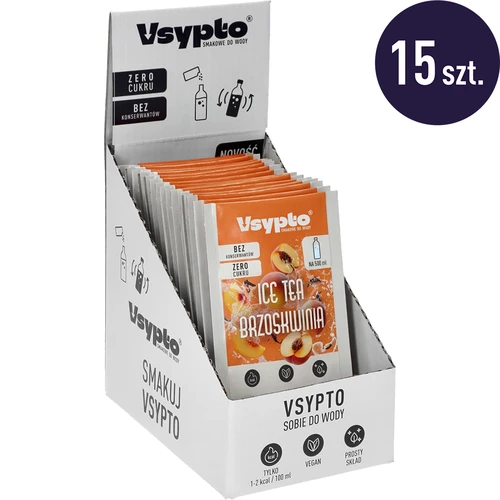VSYPTO o smaku Ice Tea Brzoskwinia, 3g - 9