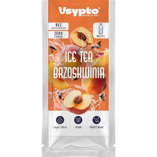 VSYPTO o smaku Ice Tea Brzoskwinia, 9g - 2