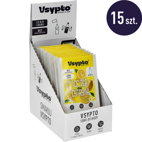 VSYPTO o smaku Ice Tea Cytryna, 3g - 9