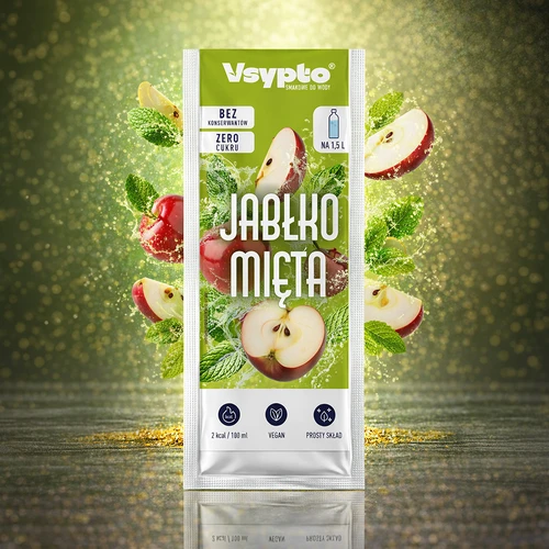 VSYPTO o smaku Jabłko Mięta, 9g