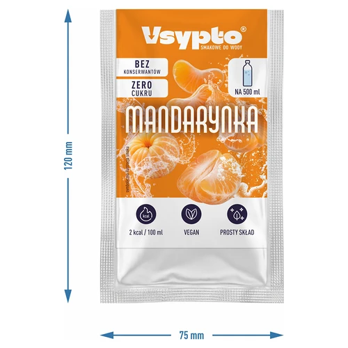 VSYPTO o smaku mandarynek, 3g - 4