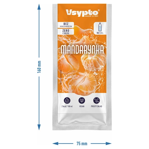 VSYPTO o smaku mandarynek, 9g - 4