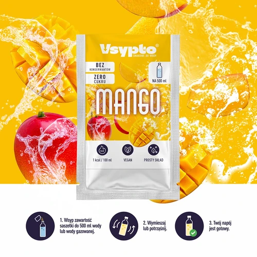 VSYPTO o smaku mango, 3g - 5