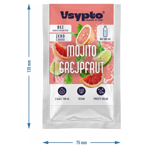 VSYPTO o smaku Mojito Grejpfrut, 3g - 4
