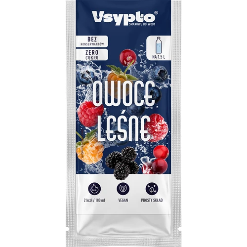 VSYPTO o smaku owoców leśnych, 9g - 2