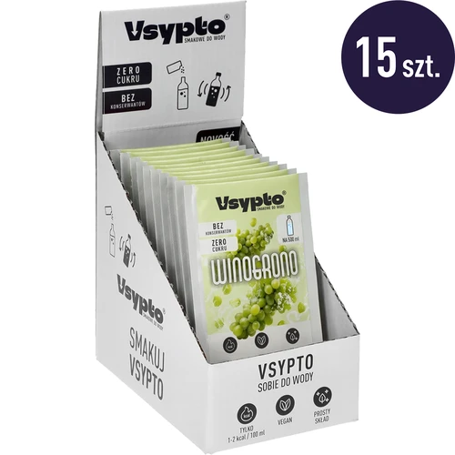 VSYPTO o smaku winogron, 3g - 8