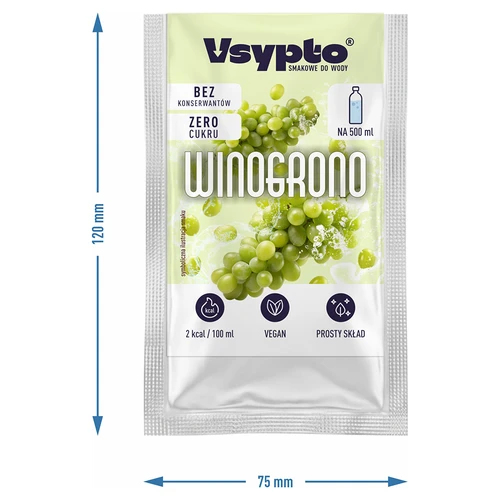 VSYPTO o smaku winogron, 3g - 4