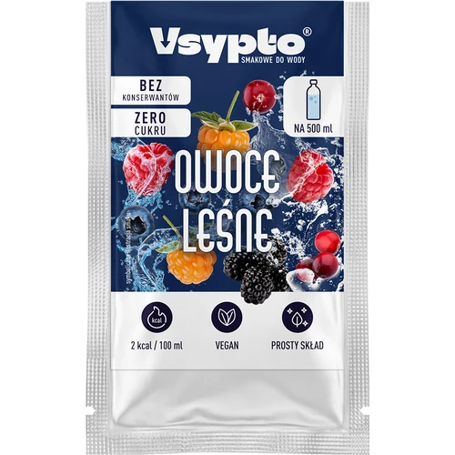 Vsypto Owoce leśne - zestaw 15x3g - 3