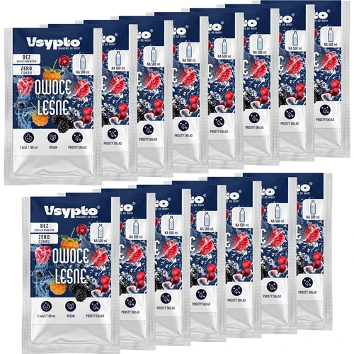 Vsypto Owoce leśne - zestaw 15x3g - 2