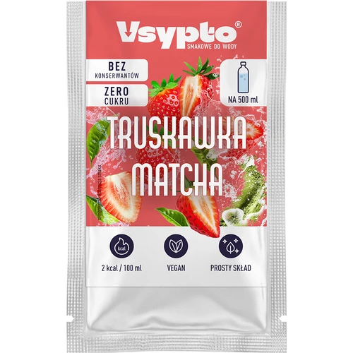 Vsypto Truskawka Matcha - zestaw 15x3g - 3