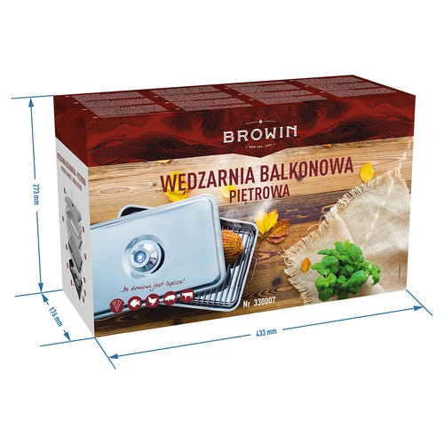 Wędzarnia balkonowa z regulacją pojemności - 7
