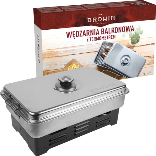 Wędzarnia balkonowa z termometrem - 8