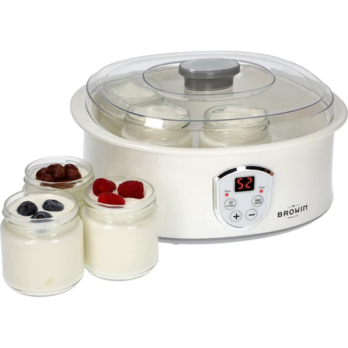 Yogurtiera con termostato, 7 vasetti, 1,3 L - 7